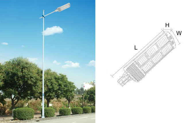 SYLED-LD-006压铸铝路星空(中国)头效果及结构